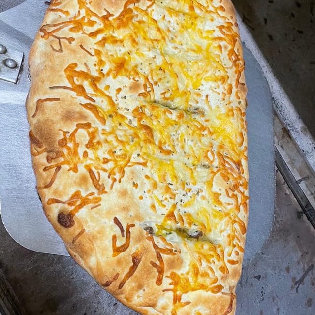 Spinach & Feta Calzone.