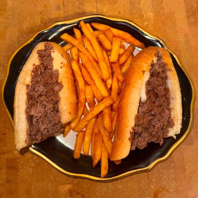 Steak & Cheese Sub.