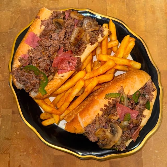 Steak Bomb Sub.
