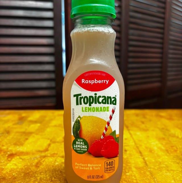 Tropicana Lemonade.