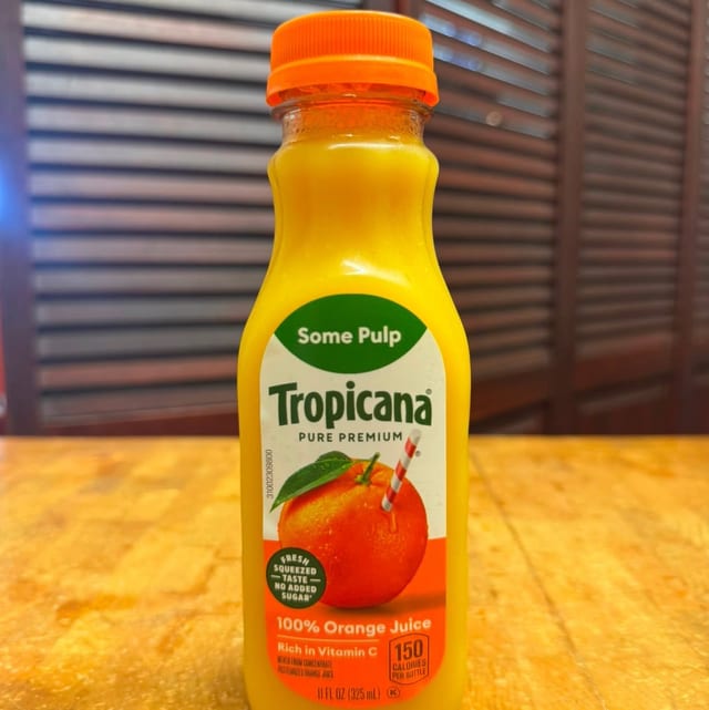 Tropicana Orange Juice.