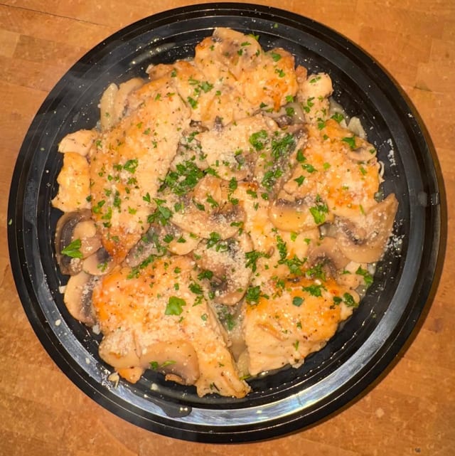 Lemon Pepper Chicken Pasta.