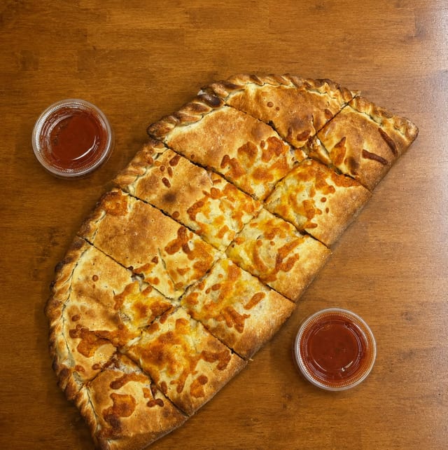Chicken Parm Calzone.