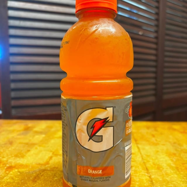 Gatorade Orange.