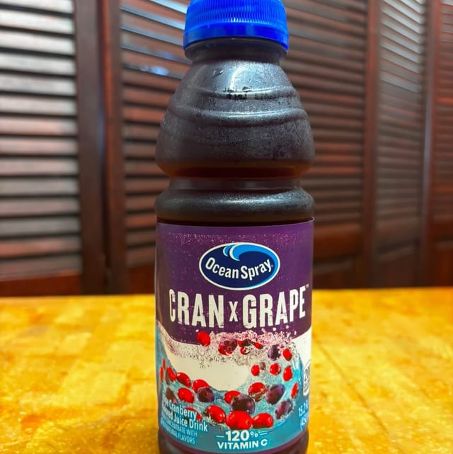 Cranb X Grape Ocean Spray.