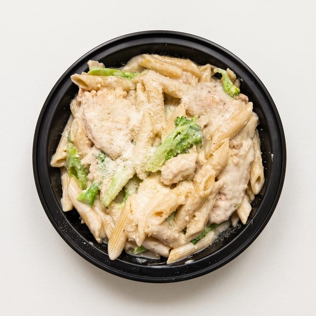 Chicken Broccoli Alfredo Pasta.