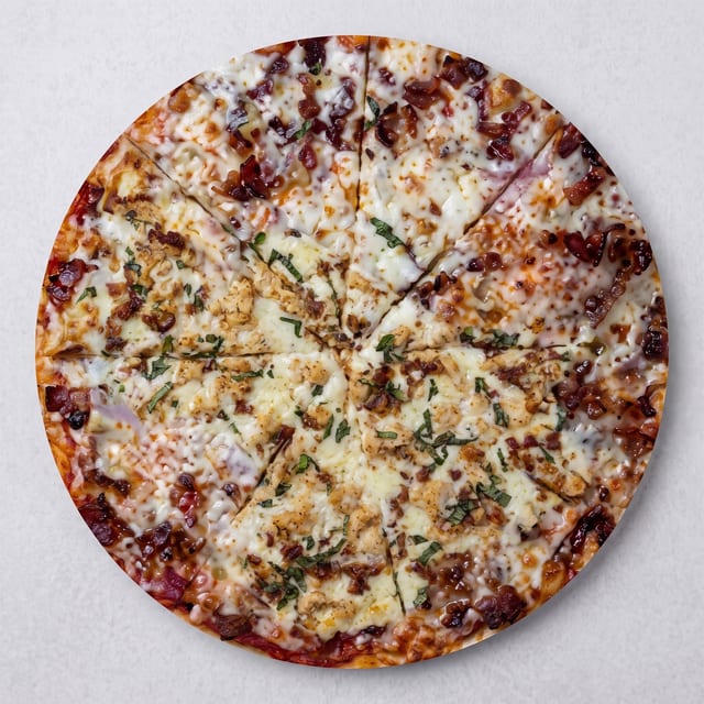 Chicken Bacon Ranch Pizza.