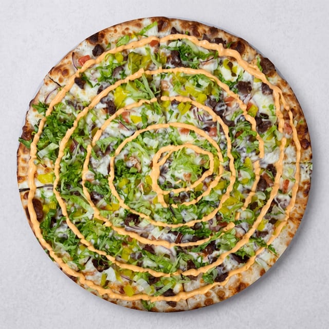 Biggy Mac Pizza.
